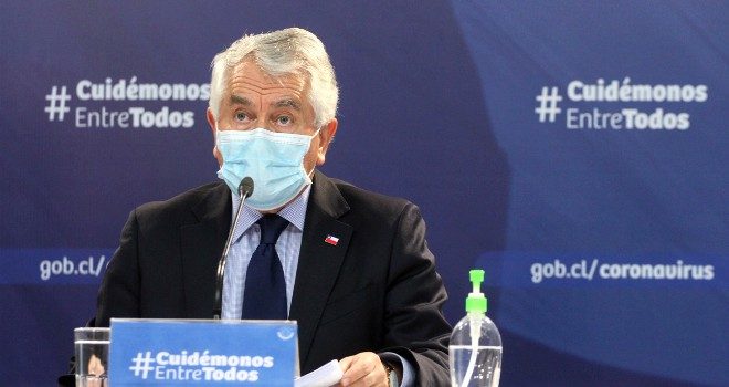 Ministro Paris hace un llamado a combatir el virus con más fuerza -  Ministerio de Salud - Gobierno de Chile
