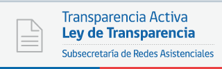 Transparencia Activa Ley de Transparencia Subsecretaría de Redes Asistenciales